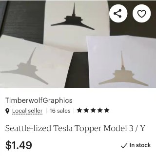 $1.5的快乐｜把Tesla变成太空针塔...