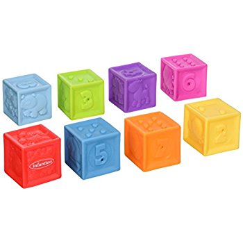 Infantino Squeeze and Stack Block Set 软积木