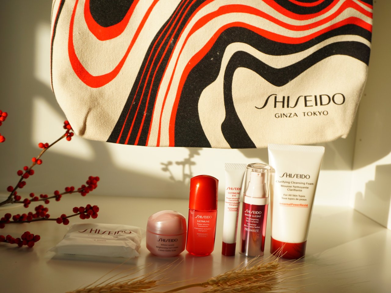 Shiseido 资生堂,免费sample