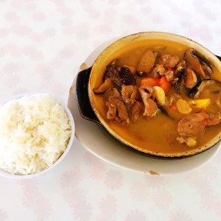 「外食」秋日里的一碗热汤面和砂锅肉...