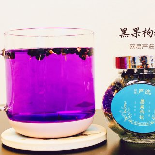 梦幻般的紫色饮品。。。黑枸杞茶✌️...