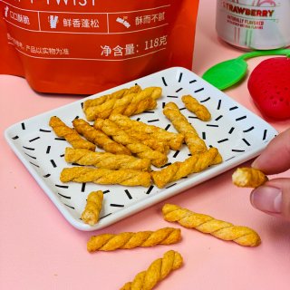 亚米零食推荐：红谷林-甜辣小麻花...