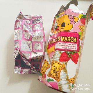LOTTE｜考拉醬心小餅乾 · 草莓味...