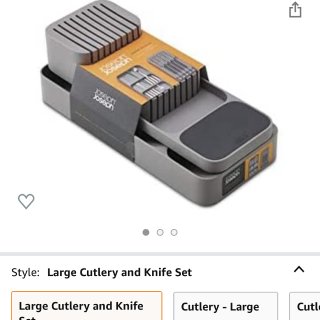 Amazon.com - Joseph Joseph Kitchen Drawer Organizer DrawerStore (Large Cutlery Organizer and Knife Set) -