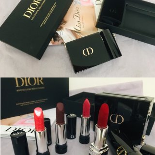Dior节日限定口红💄礼盒套装...