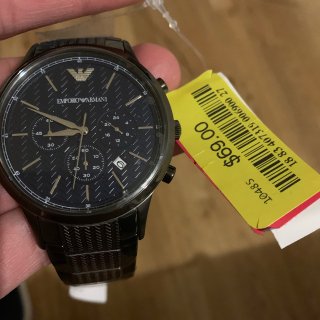 阿玛尼手表 69 大黄标买了两台