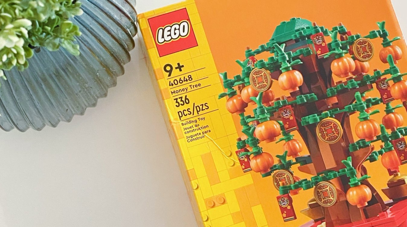 乐高春节限定 | 新年摇钱树，简直太懂国人的爱好啦~