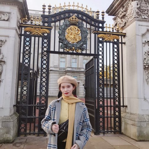 FansLook ☁️ 英国旅行穿搭 2 💛💙