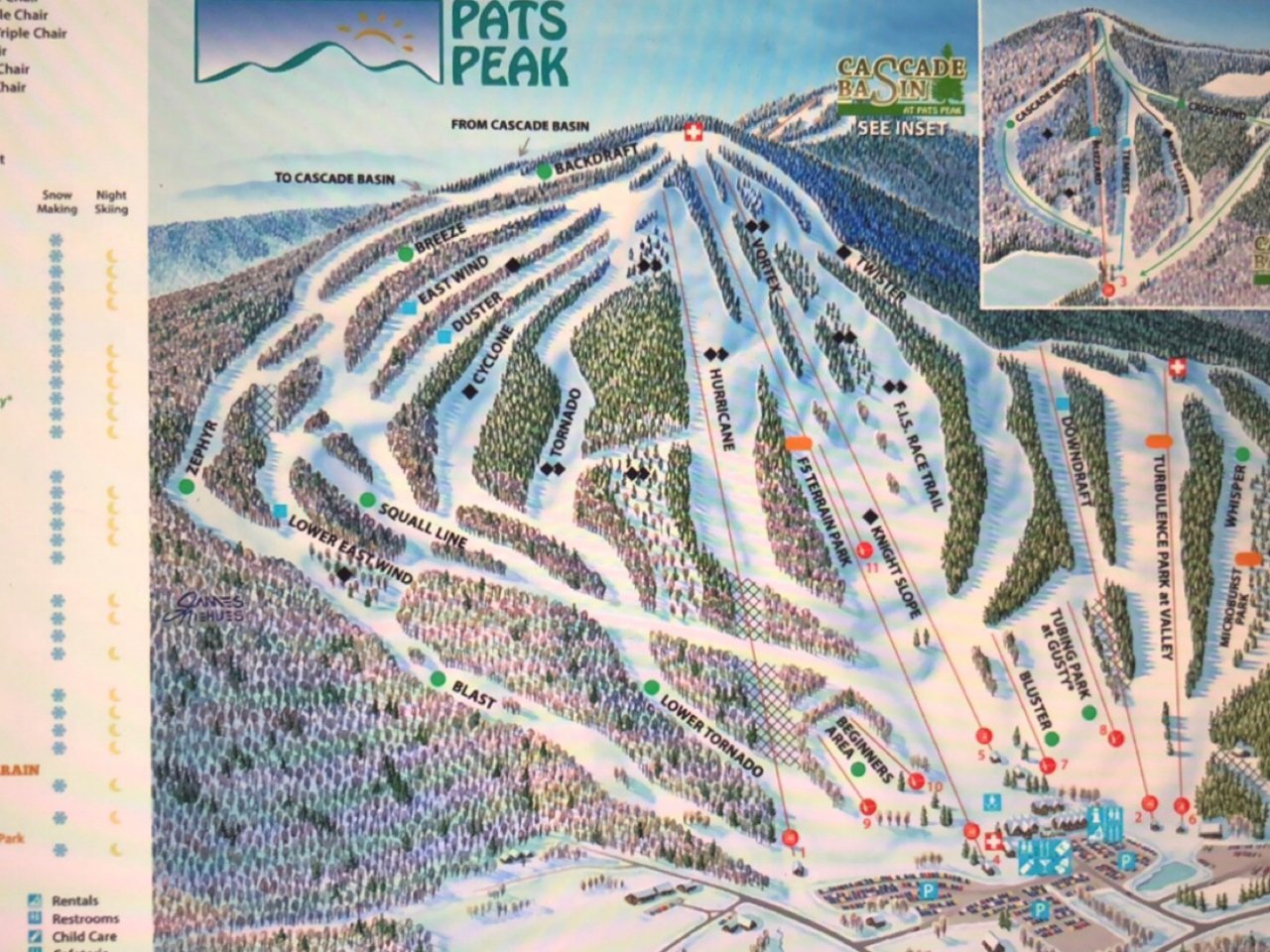 波士顿周边滑雪场推荐-Pats Peak...