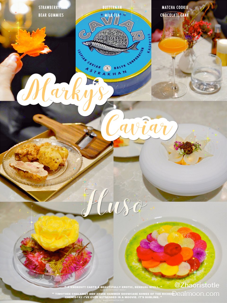 Marky's Caviar NYC,Hūso