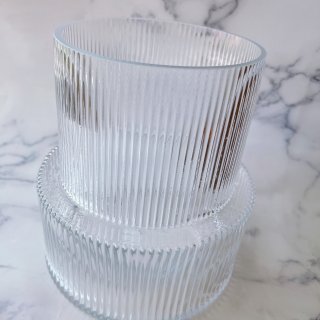 H&M 透明玻璃花瓶 一高一胖😁😁...