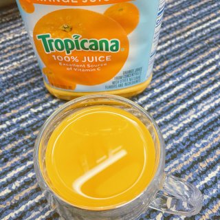 Tropicana橙汁，天然🍊好喝又营养...