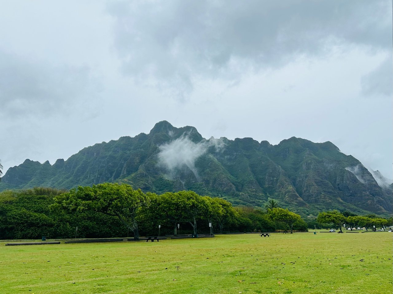 雨天的Oahu