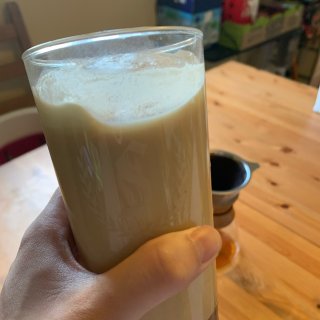 奶顶冰咖啡