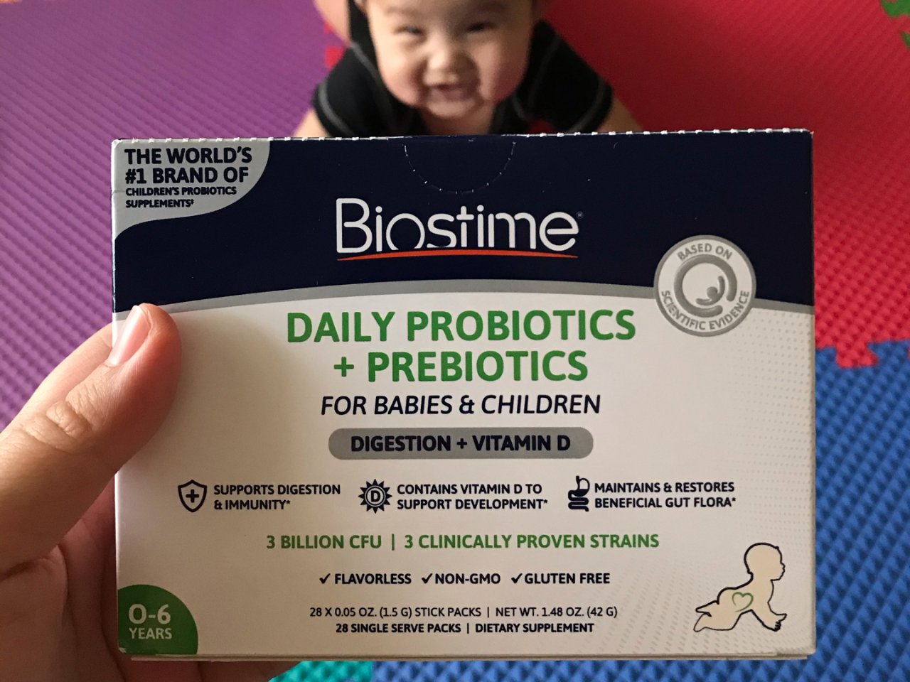 Biostime婴儿益生菌 给宝宝健康的...