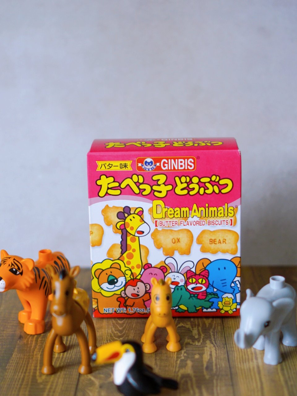 日本Ginbis愉快动物饼干｜黄油味十足...