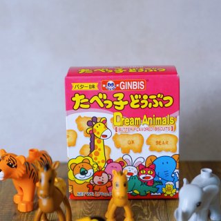 日本Ginbis愉快动物饼干｜黄油味十足...