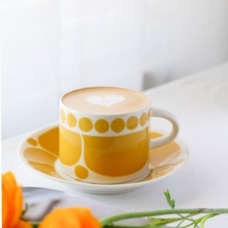 有花相伴的咖啡时光｜北欧Abaria杯子...