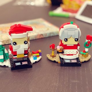 LEGO 圣诞老爷爷老奶奶...
