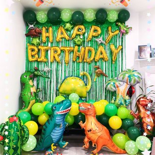 恐龍生日派對裝扮~一年一次的大快樂🎉🎉...