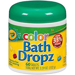 Crayola Color Bath Dropz 3.59 Ounce (60 Tablets) @Amazon