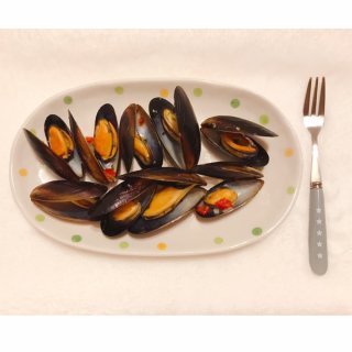 冷冻速食：白酒蒜头mussels...