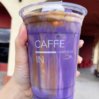 洛杉矶咖啡｜喝到这杯紫薯厚奶盖啦💜...
