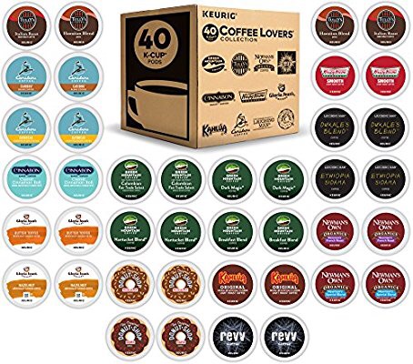 Green Mountain Coffee Keurig Coffee Lover's Variety Pack Single-Serve K-Cup Sampler, 40 Count: Amazon.com: Grocery & Gourmet Food