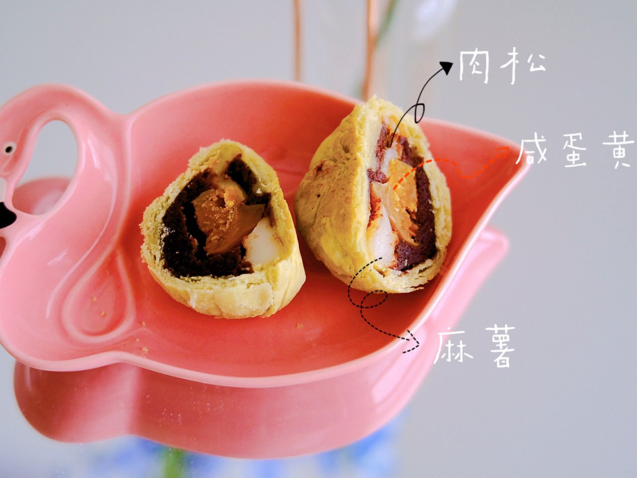 【KOL预热～】|抹茶麻薯肉松蛋黄酥💚...