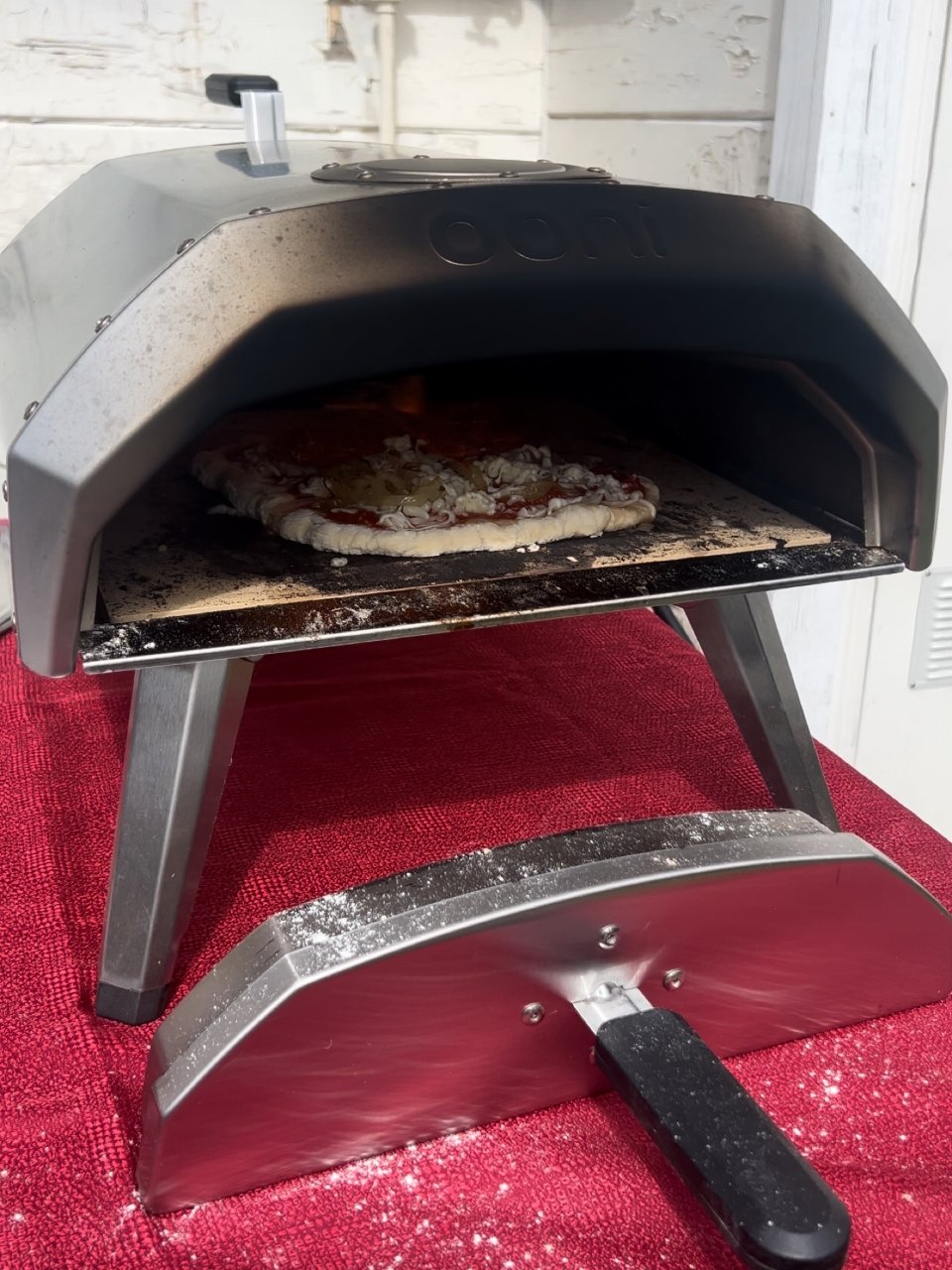 Pizza oven入手，自制披萨🍕5分...