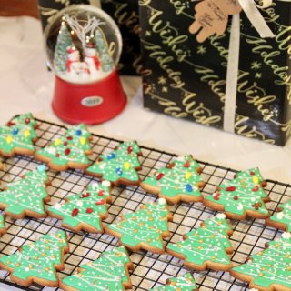 每年例行的自制圣诞糖霜饼干🎄...