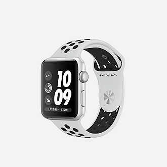 原价$329，Nike合作款苹果手表，Apple Watch Nike+ Series 3 (GPS) 38mm Running Watch，还有其他款式尺寸颜色可选