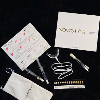 Novashine,Teeth Whitening Kit with LED Light Mouthpiece