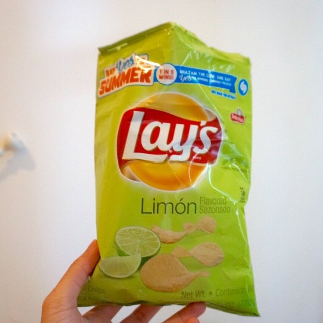 尝试了一款小清新薯片