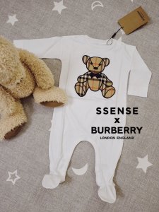 SSENSE Burberry宝宝连体衣｜做最靓的崽🧸