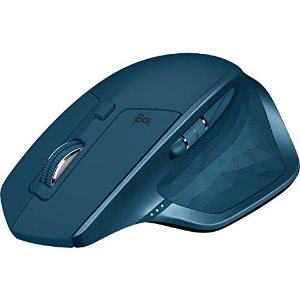 Logitech MX Master 2S Wireless Mouse with Cross-Computer Control for Mac and Windows, Midnight Teal