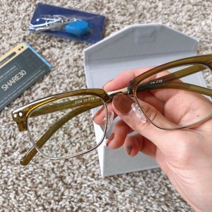 👀微众测：防蓝光眼镜开箱测试✌🏻