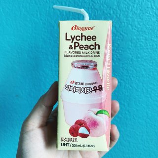 BINGGRAE Lychee & Peach Milk 6*200ml - Yamibuy.com