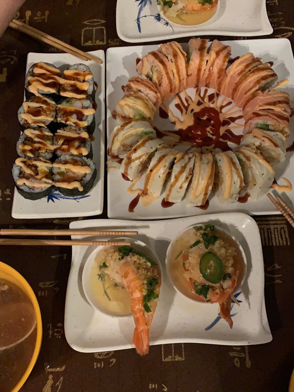 寿司,蒜蓉粉丝虾
