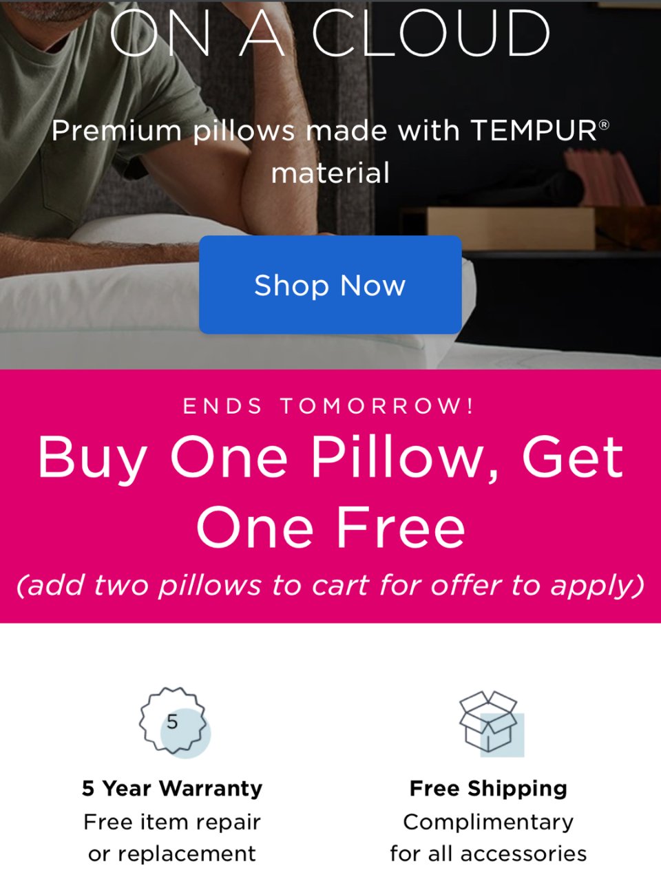 TEMPUR-Neck Pillow | Tempur-Pedic