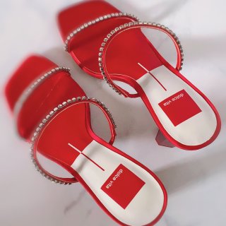 Dolce vita的小紅鞋，有沒有吸引...