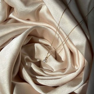 Mejuri,Mini Pearl Pendant Necklace | Mejuri