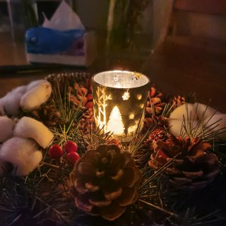 圣诞装饰DIY🎄—烛台&香薰杯...