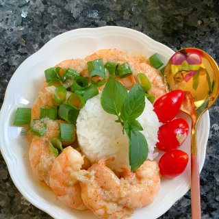 彩虹🌈｜蒜香黃油虾...