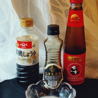 日式酱油,麻油,蚝油,淀粉