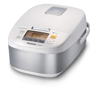 Panasonic SR-ZG105 1.0 L / 5 Cups Electric Rice Cooker (Microcomputer Controlled ) with Diamond Fluorine Coating
