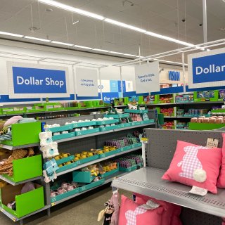 Walmart 也有dollar区域了❗...