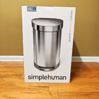 simplehuman® Stainless Steel 45-Liter Se
