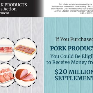 猪肉产品集体诉讼...