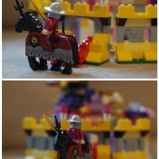 给LEGO小人穿上战甲吧！🖤...